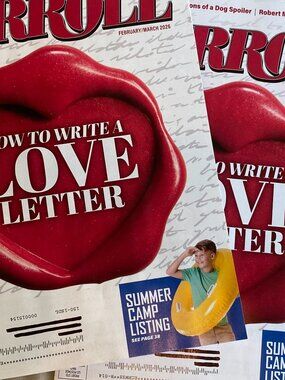 Carroll Magazine- How to Write a Love Letter- Feb./Mar. 2026- 2 copies-NEW!